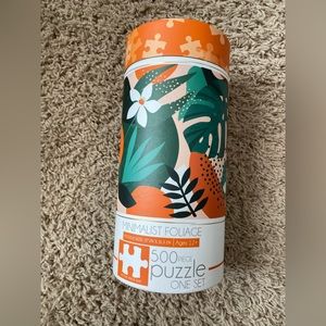 500 piece minimalist foliage puzzle